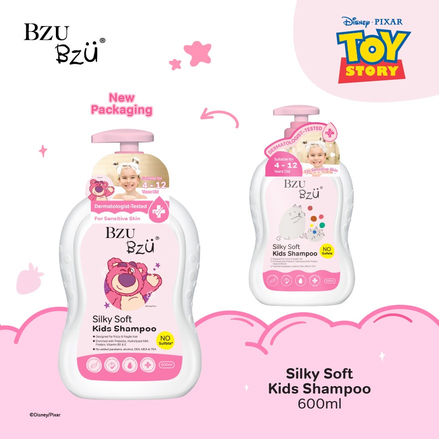 Silky Soft Kids Shampoo 600ml