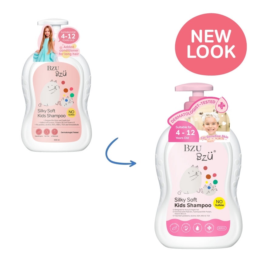 Silky Soft Kids Shampoo 600ml