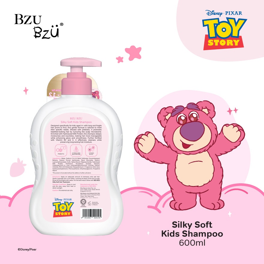 Silky Soft Kids Shampoo 600ml