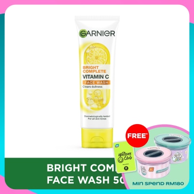 GARNIER Bright Complete Vitamin C Foam 50ml