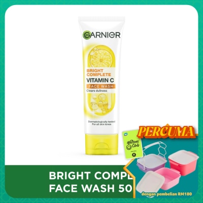 GARNIER - Bright Complete Vitamin C Foam 50ml