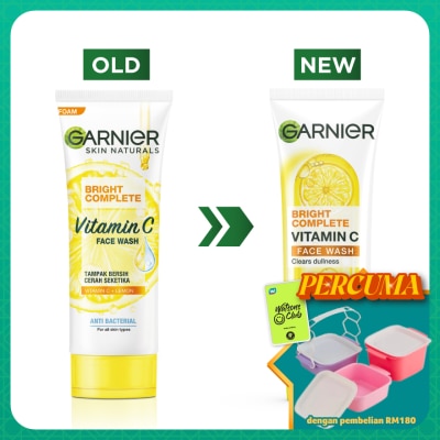 GARNIER - Skin Naturals Light Complete Foam 100ml