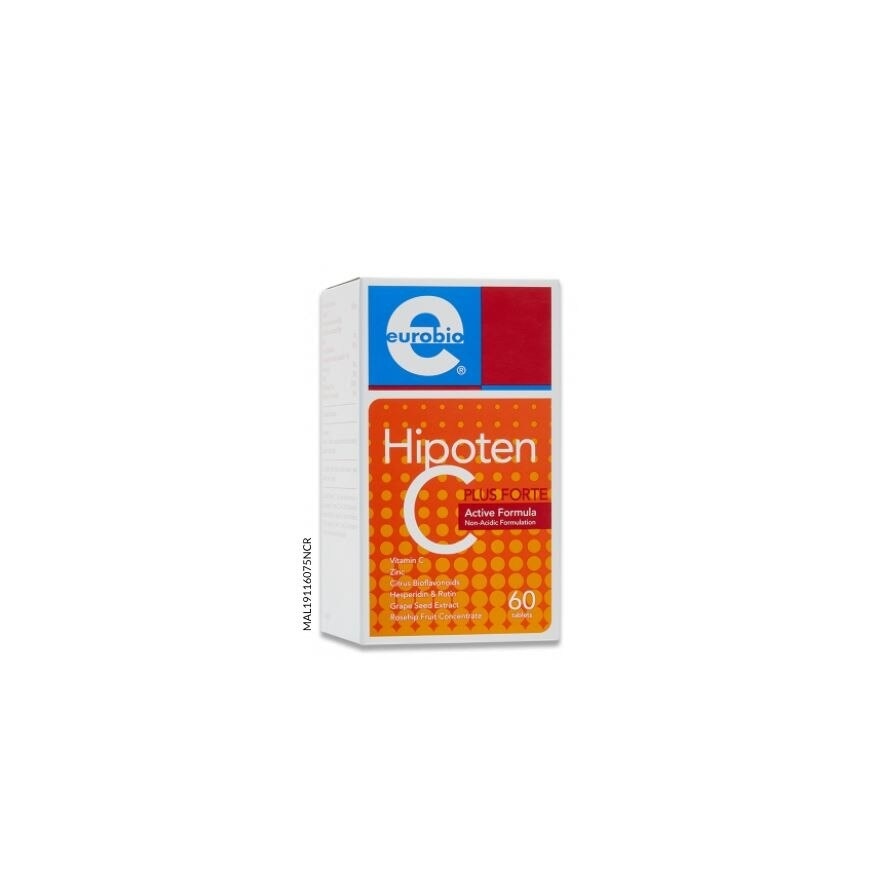 Eurobio® Hipoten® C Plus Forte Active Formula 60's