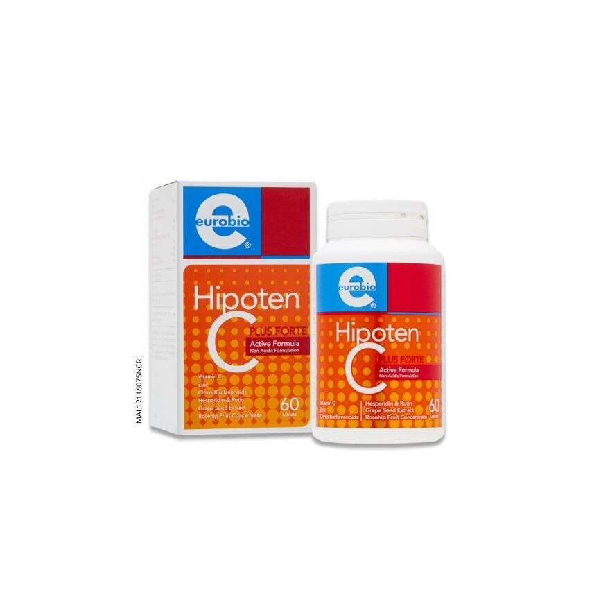 Eurobio® Hipoten® C Plus Forte Active Formula 60's