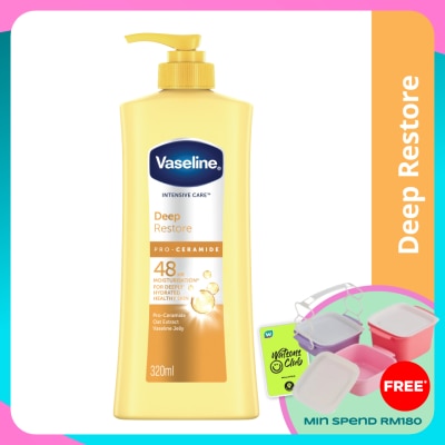 VASELINE Body Lotion Deep Restore 320ml