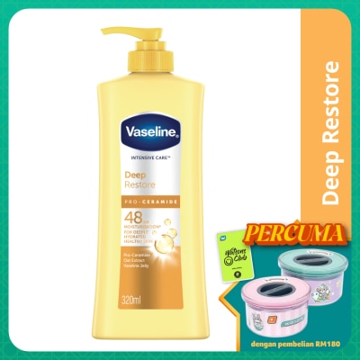 VASELINE Body Lotion Deep Restore 320ml