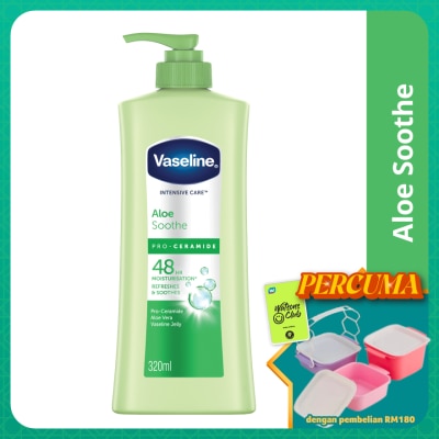 VASELINE - Body Lotion Aloe Soothe 320ml