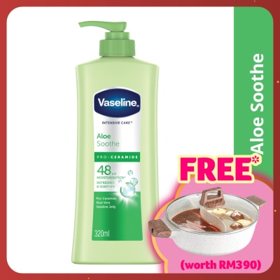 VASELINE Body Lotion Aloe Soothe 320ml