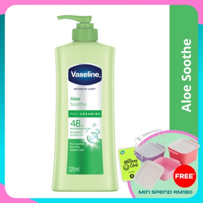 VASELINE Body Lotion Aloe Soothe 320ml
