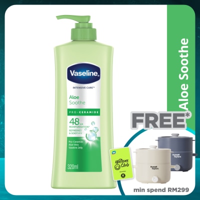 VASELINE Body Lotion Aloe Soothe 320ml