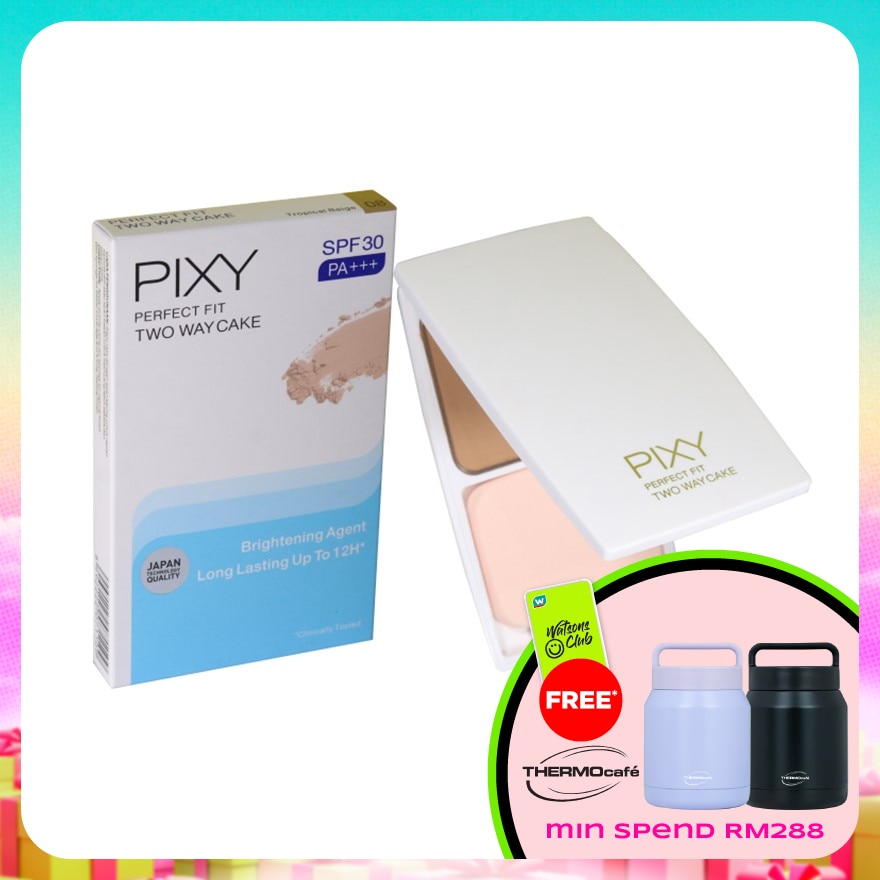 Pixy Uv Whitening Two Way Cake Tropical Beige