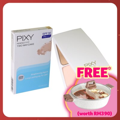 PIXY PIXY UV Whitening Two Way Cake Perfect Fit Natural Beige