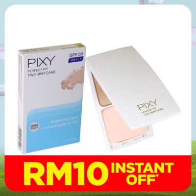 PIXY PIXY UV Whitening Two Way Cake Perfect Fit Natural Beige