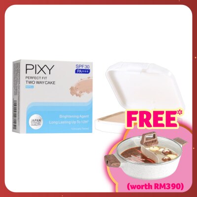 PIXY 2  Way Whitening Cake Refill Natural White 12.2g