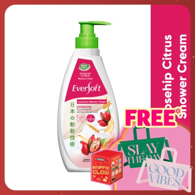 EVERSOFT Rosehip Shower Cream 650G