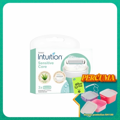 SCHICK - Intuition Plus Sensitive Care 3's