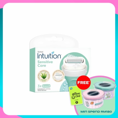 SCHICK Intuition Plus Sensitive Care 3's