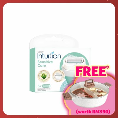 SCHICK Intuition Plus Sensitive Care 3's