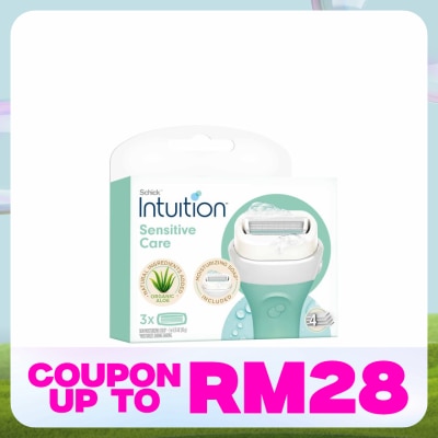 SCHICK Intuition Plus Sensitive Care 3's