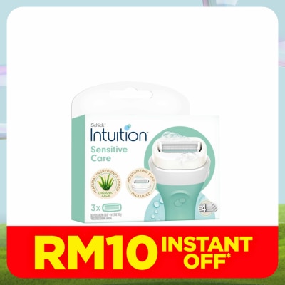 SCHICK Intuition Plus Sensitive Care 3's