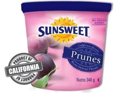 SUNSWEET USA Prunes can 340g