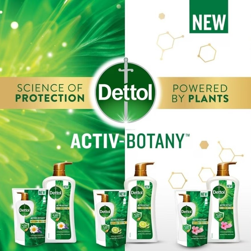 Body Wash Refill Activ-Botany Green Tea & Bergamot 720ml