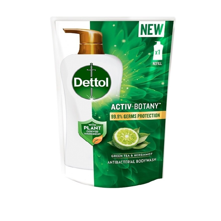 Body Wash Refill Activ-Botany Green Tea & Bergamot 750g