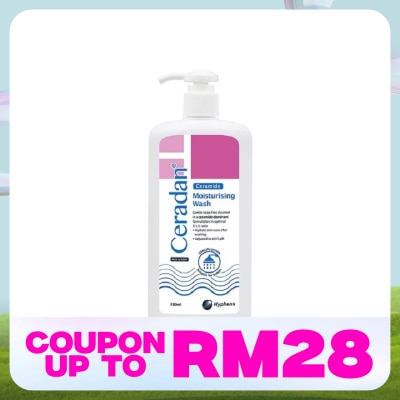 CERADAN Moisturizing Wash For Face & Body 280ml