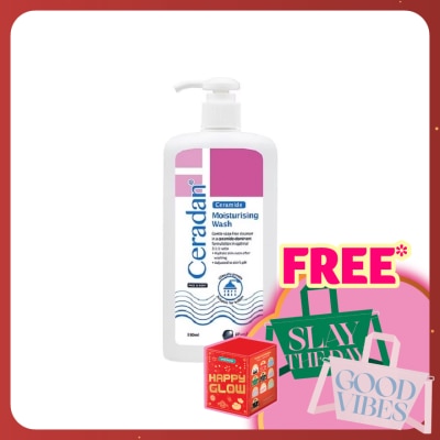 CERADAN Moisturizing Wash For Face & Body 280ml