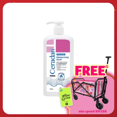CERADAN Moisturizing Wash For Face & Body 280ml