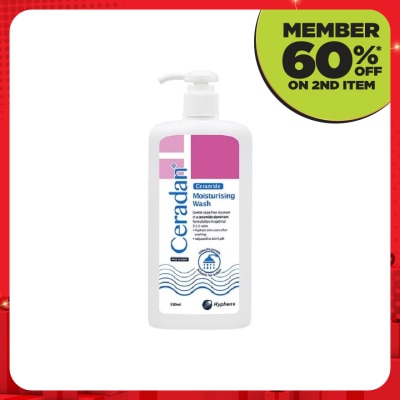 CERADAN Moisturizing Wash For Face & Body 280ml