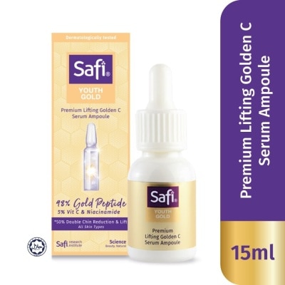 SAFI Youth Gold Premium Lifting Golden C Serum Amp 15ml