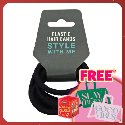 MY Hair Tie Black 8S