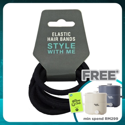 MY Hair Tie Black 8S