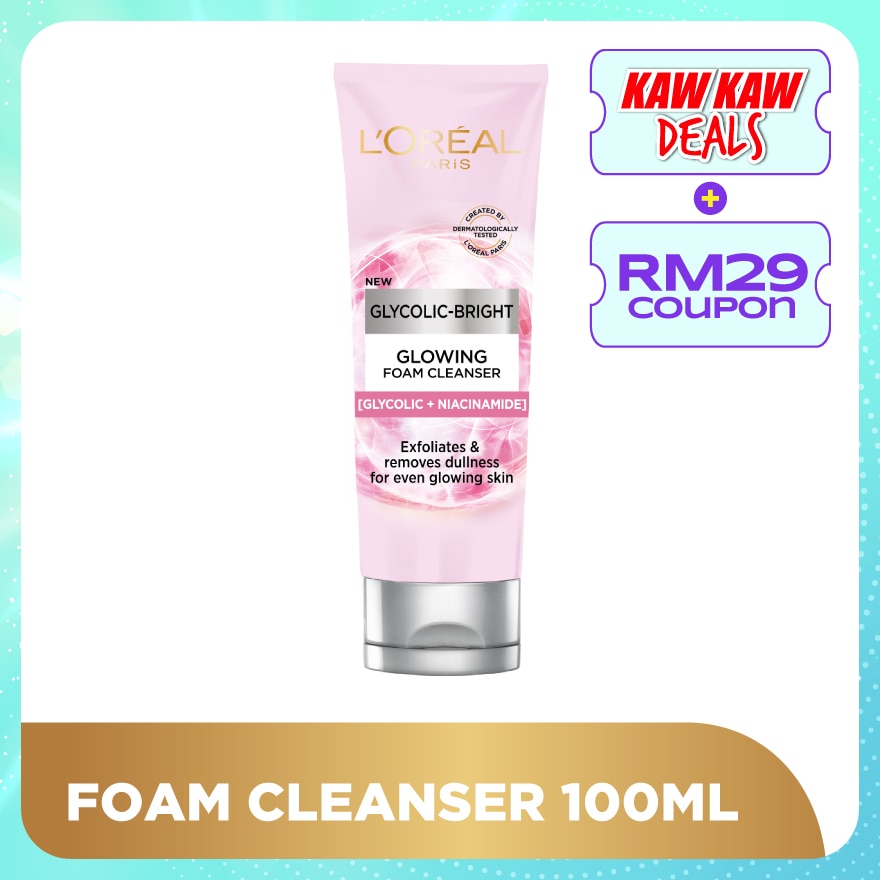 Glycolic Bright Glowing Daily Cleanser Foam 100ml