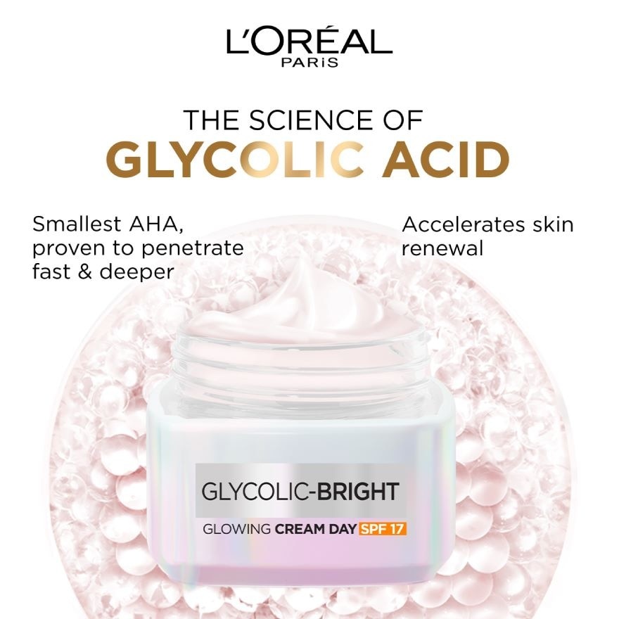 Glycolic Bright Glowing Day Cream SPF17 50ml