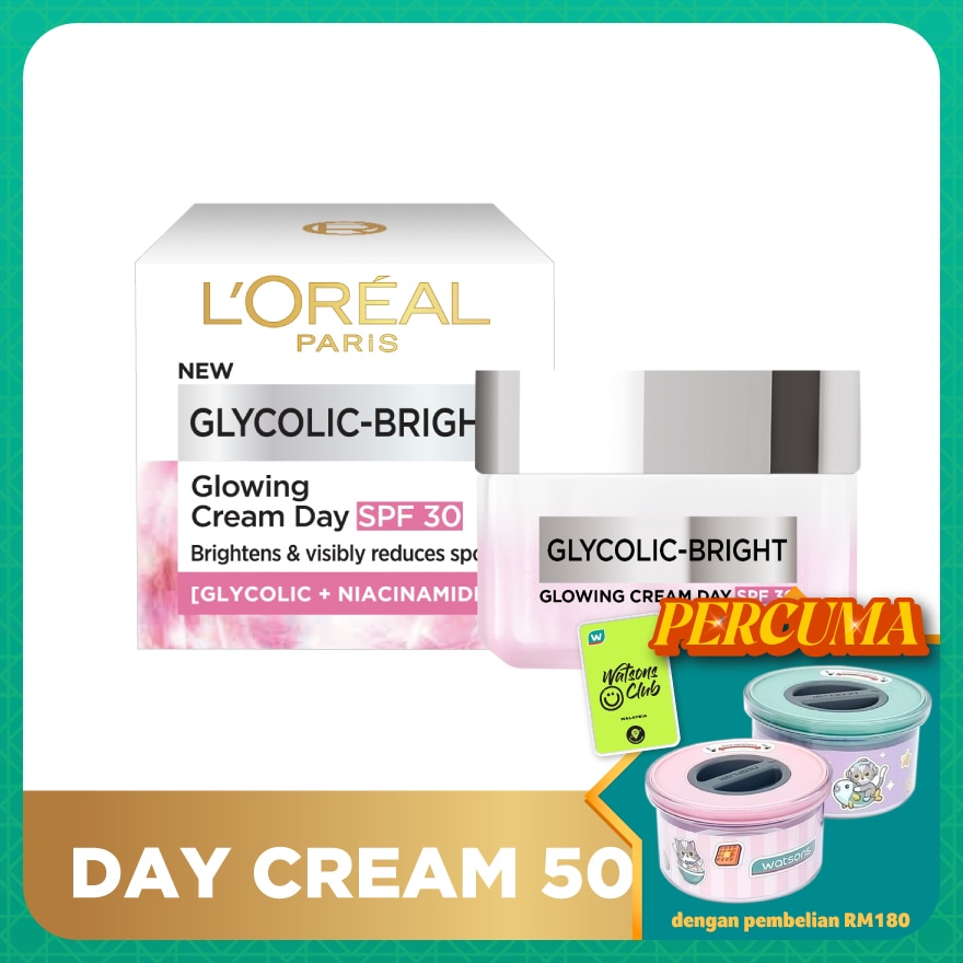 Glycolic Bright Glowing Day Cream SPF30 50ml