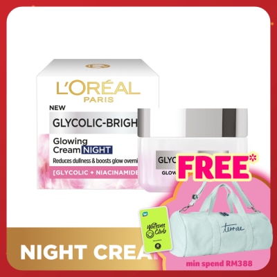 L'OREAL PARIS SKIN CARE Glycolic Bright Glowing Night Cream 50ml