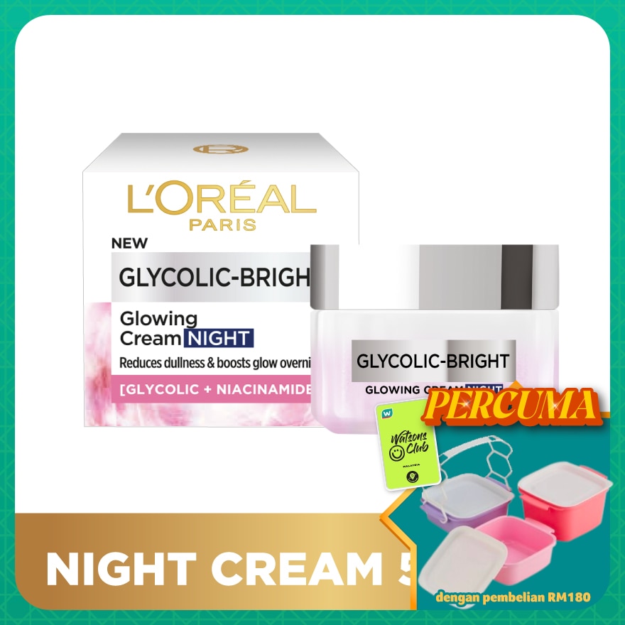 Glycolic Bright Glowing Night Cream 50ml