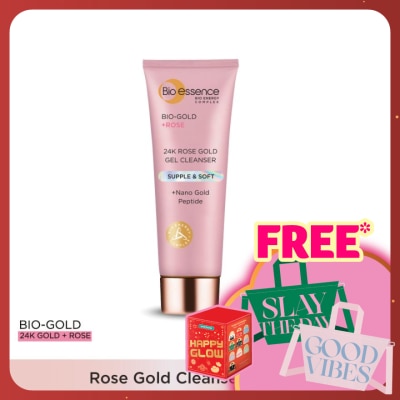 BIO-ESSENCE BIO-GOLD ROSE GOLD CLEANSER 100G