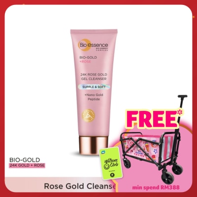 BIO-ESSENCE BIO-GOLD ROSE GOLD CLEANSER 100G