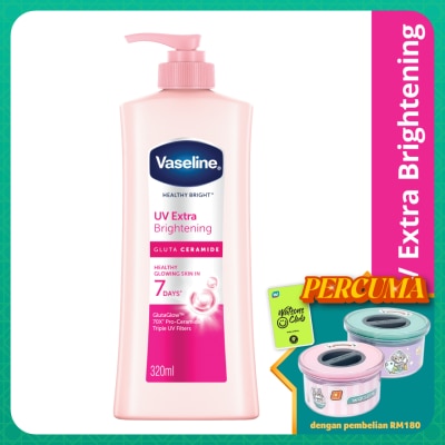 VASELINE Healthy Bright Lotion UV Extra Brightening 320ml