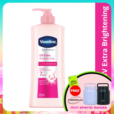 VASELINE - Healthy Bright Lotion UV Extra Brightening 320ml