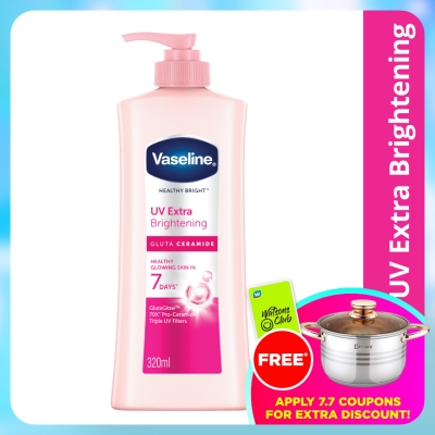 VASELINE - Healthy Bright Lotion UV Extra Brightening 320ml