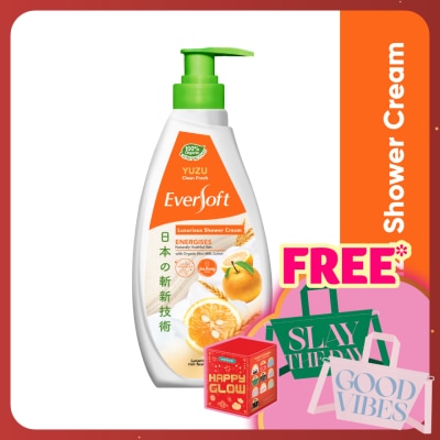 EVERSOFT Yuzu Clean Fresh Shower Cream 650G