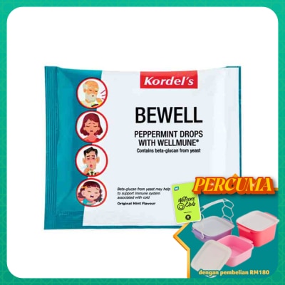 KORDEL'S - Bewell Wellmune Peppermint Drops 8S