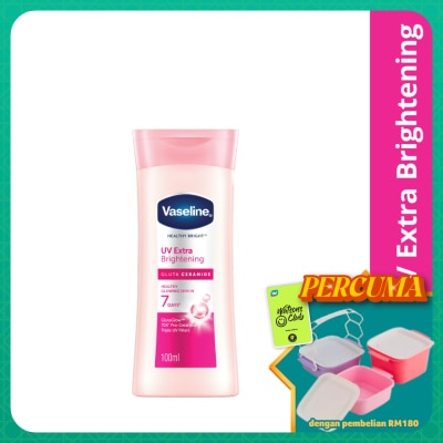 VASELINE - Healthy Bright Lotion UV Extra Brightening 100ml
