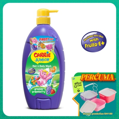 CARRIE JUNIOR - Hair & Body Wash Groovy Grapeberry 1000g