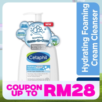 CETAPHIL Hydrating Foaming Cream Cleanser 236ml