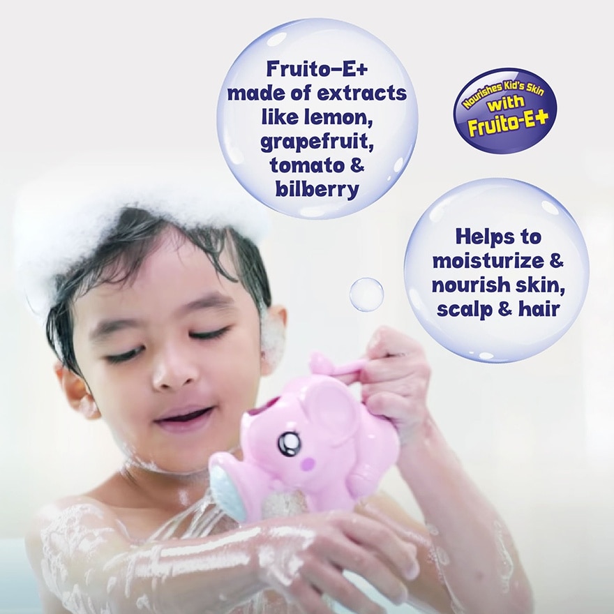 Hair & Body Wash Cheeky Cherry 1000g